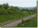 [ Green flag being waved for 24081 & D8137 ]