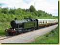 [ GWR 2-8-0T No. 4247 as 'The Cornishman' ]