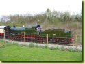 [ 3440 City Of Truro - Trial run with carriages, heading for Cheltenham ]