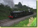 [ 7903 Foremarke Hall helps a 'poorly' 3205 back to Toddington for a well earned rest. ]