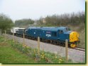 [ 37324 Clydebridge pulling various wagons ]