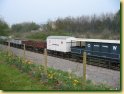 [ 37324 Clydebridge pulling various wagons ]